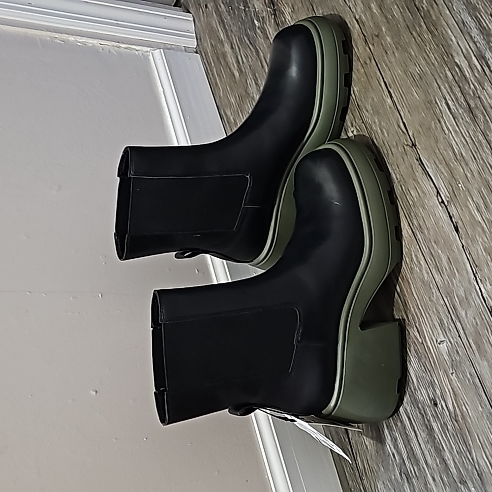 Zara Chunky Heel Bootie